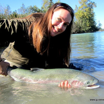ALASKA RAINBOW TROUT CATCH AND RELEASE