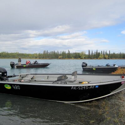 Alaska fishing guide boats