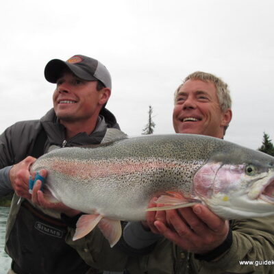 GUIDED RAINBOW TROUT FISHING TRIP