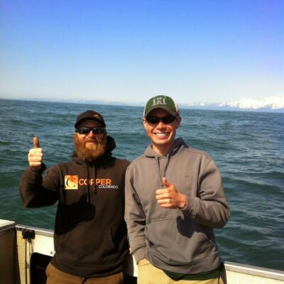 alaska halibut fishing thumbs up 1