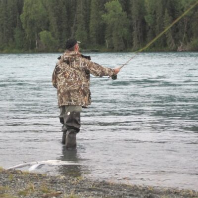 alaska red salmon fishing