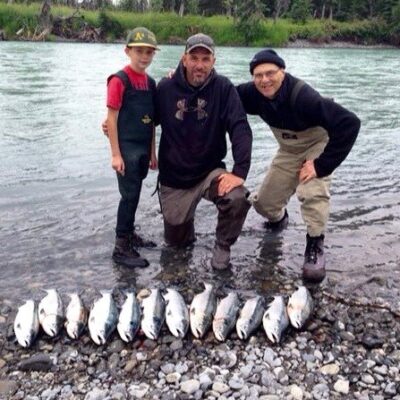 alaska salmon fishing kasilof river