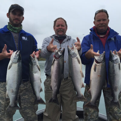 alaska salmon guided fishing