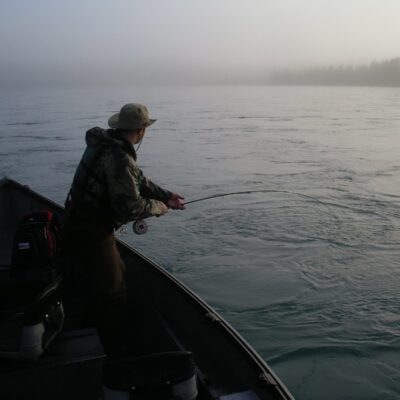 fog fishing kenai river trout