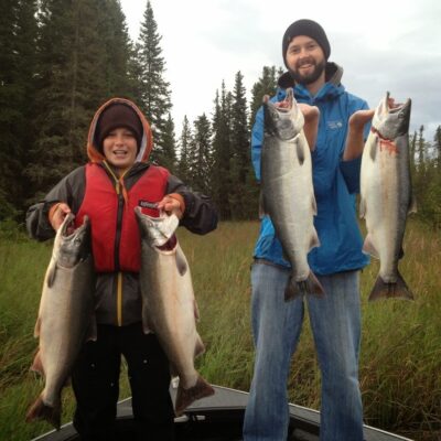 guided salmon fishing alaska 2