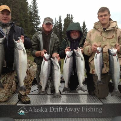 silver salmon fishing guide alaska