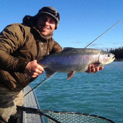 Owner's catch - Kenai River Rainbow Trout Alaska