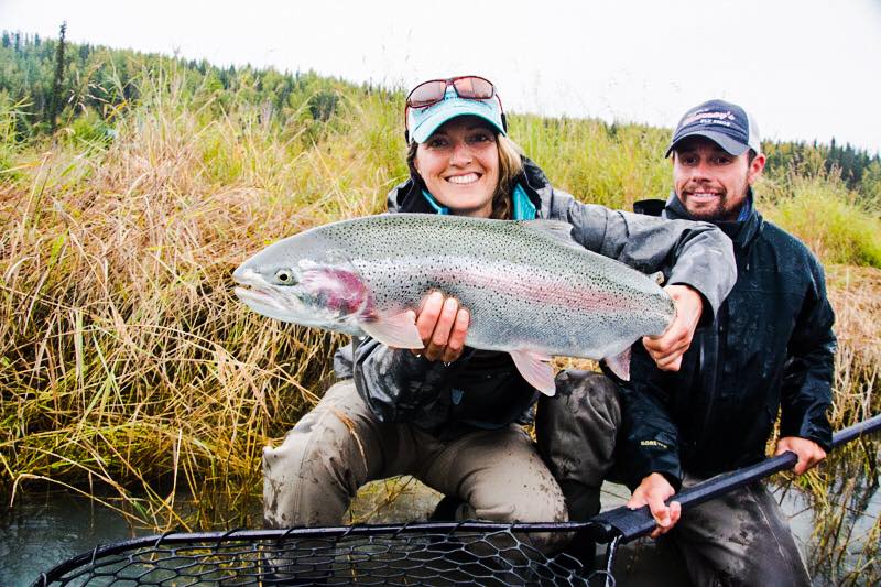 Patients and observation can lead to big results, quite often there is a major bite that takes place during a part of the day which can quite possibly be the only big fish window of the day.
Late September Kenai River Rainbow Trout