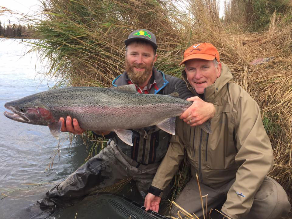 Kenai Rainbow Trout caught in Alaska