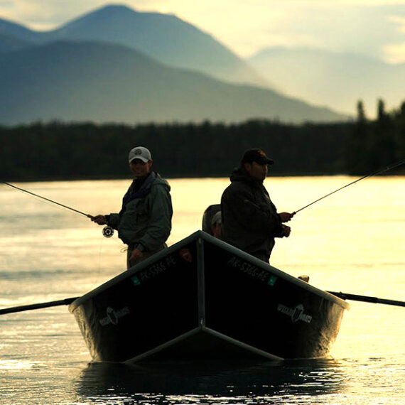 Guided Alaska Fishing Trips for Rainbow Trout & Salmon Kenai Peninsula