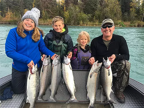 Alaska Silver Salmon Fishing Trips