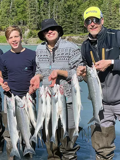 Kasilof River Red Salmon Fishing