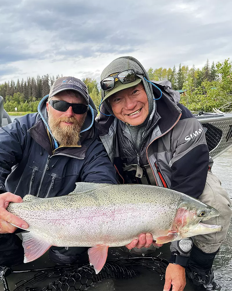 alaska trophy rainbow trout fishing