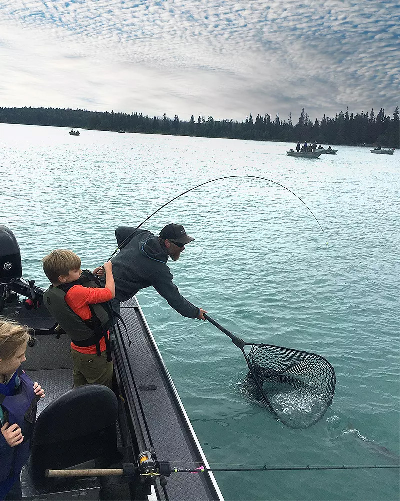 fishing on the kenai river Alaska