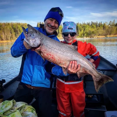 Alaska King Salmon Fishing 1